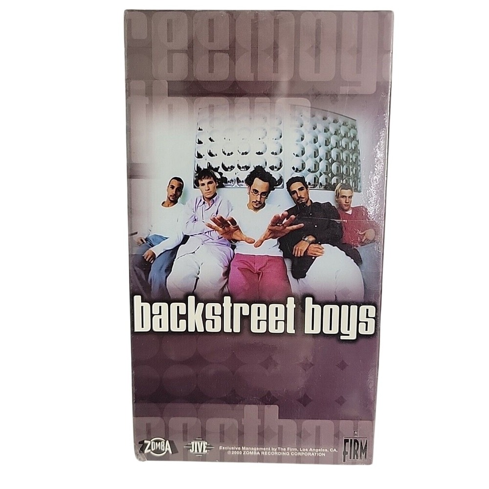 Backstreet Boys VHS VCR Video Tape Brand New Sealed Rare Collectibles‎ Fans NEW